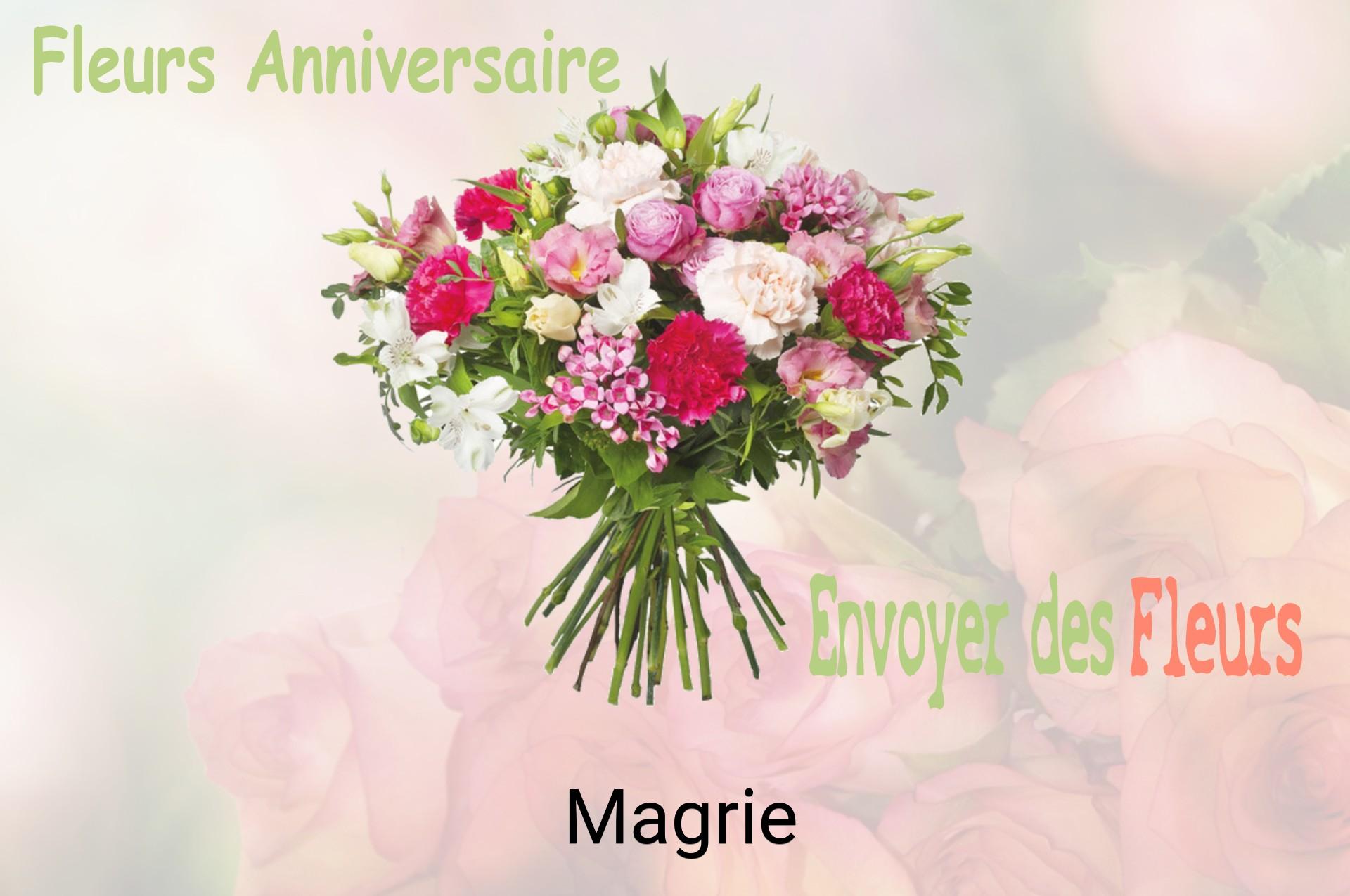 Bouquet de fleurs d’anniversaire livré à Magrie
