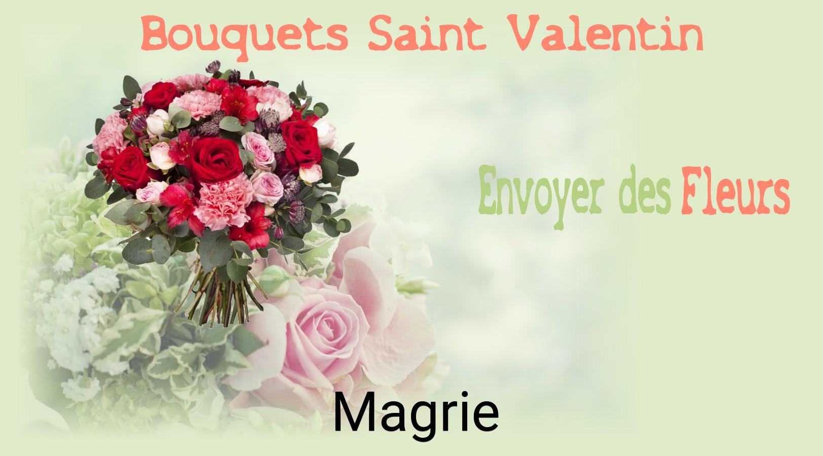 Roses de Saint-Valentin livrées à Magrie